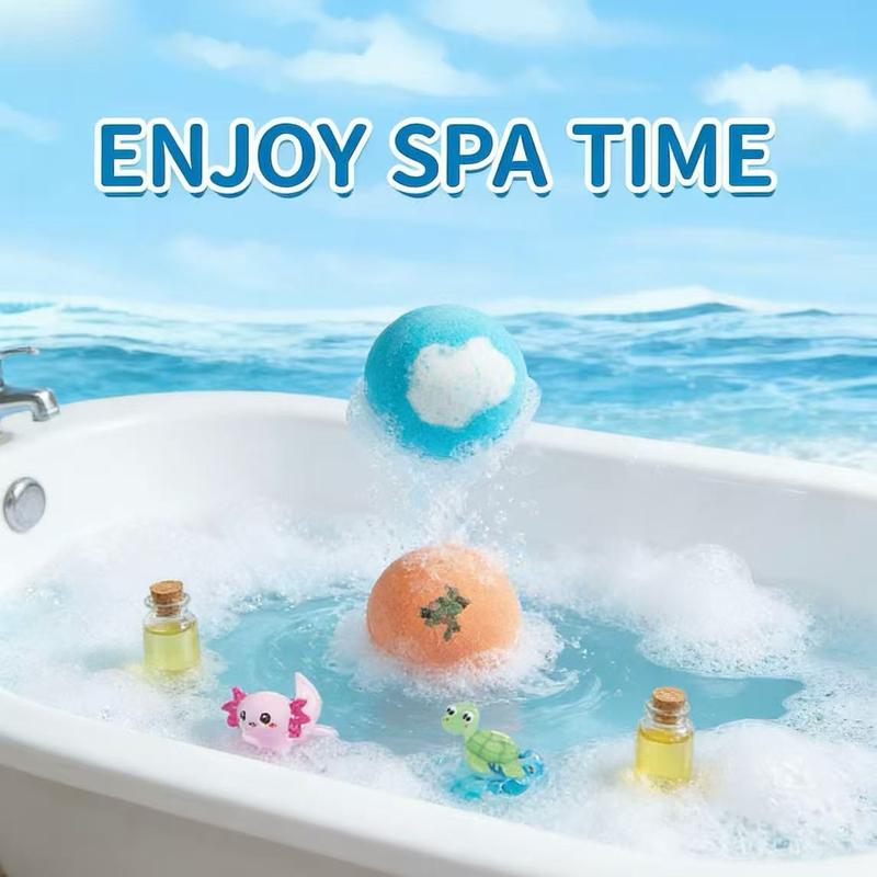 Kiddly Shower Kit: Fizzing Bath Bombs with Hidden Toys