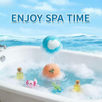 Kiddly Shower Kit: Fizzing Bath Bombs with Hidden Toys