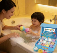 Kiddly Shower Kit: Fizzing Bath Bombs with Hidden Toys